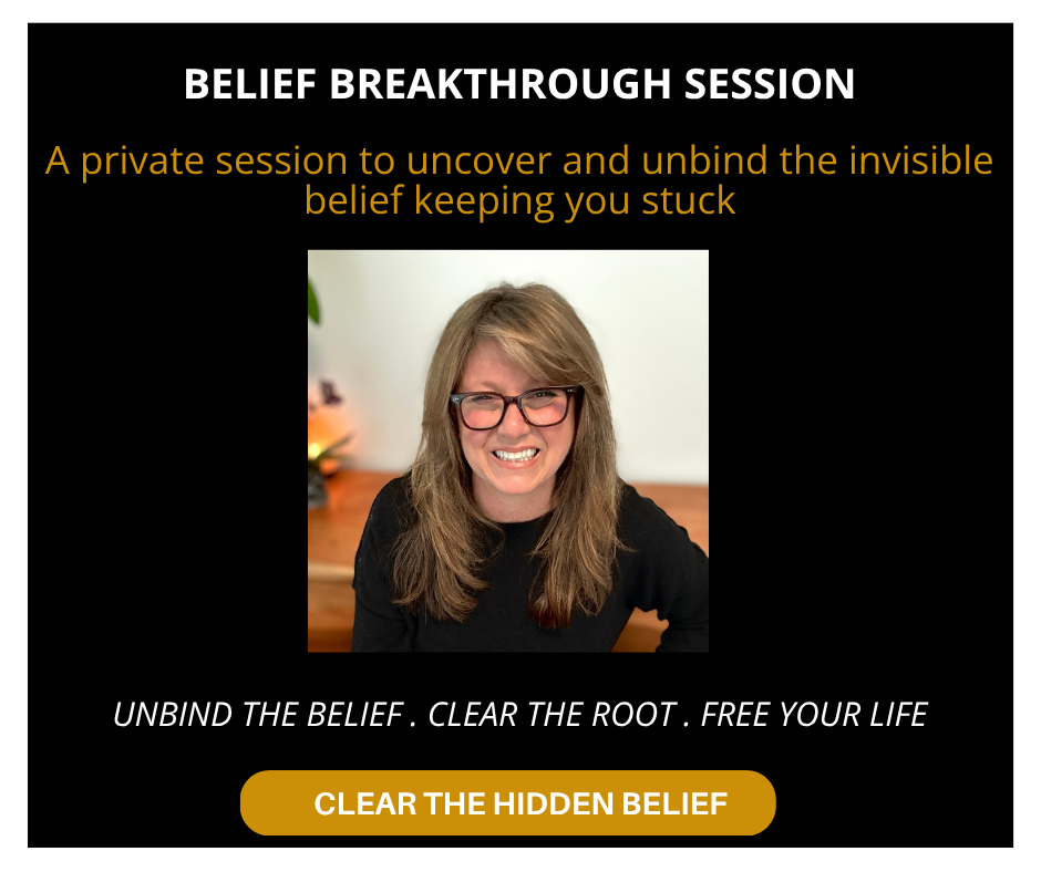 BELIEF BREAK THROUGH The Creatives Income Reset
